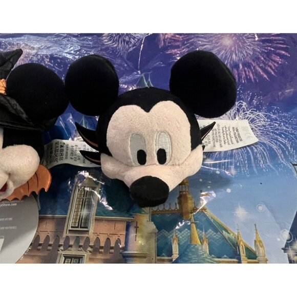 2025 Disney Parks Create Your Own Headband Halloween MICKEY & MINNIE Plush New - Picture 4 of 6